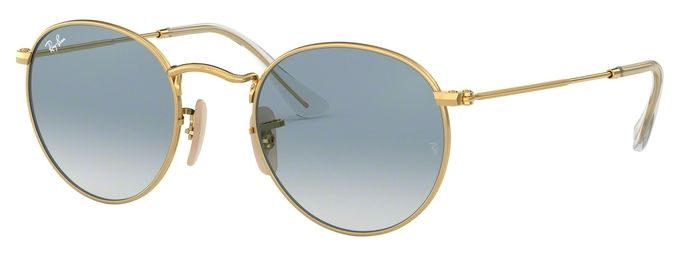 Ray-Ban RB3447N 001/3F ROUND METAL
