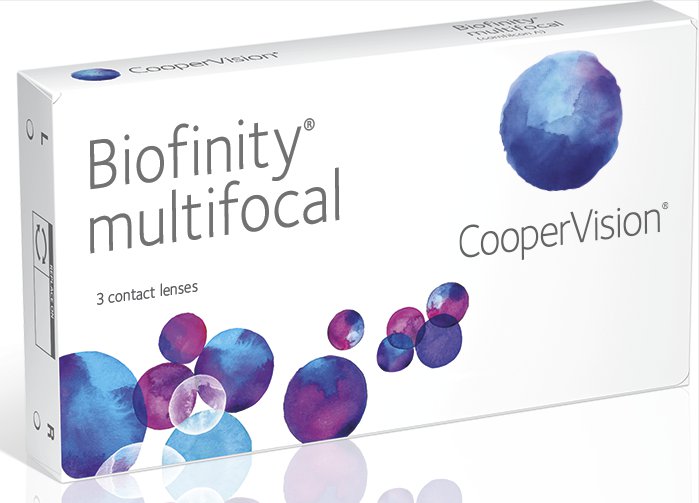  Coopervision  Biofinity multifocal (3 db)